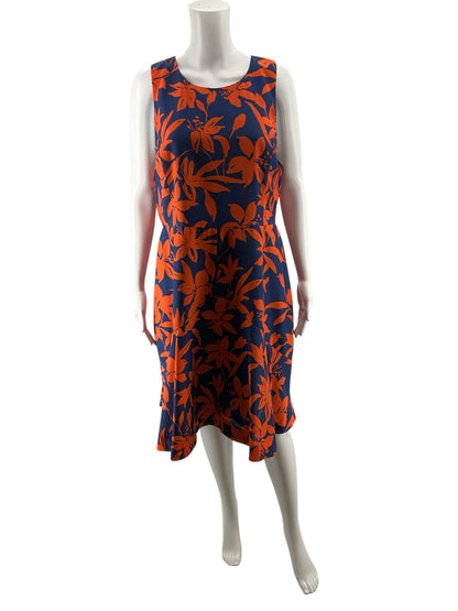 J.Crew Collection Flounce Dress in Ratti Painted Lily Floral Size 14