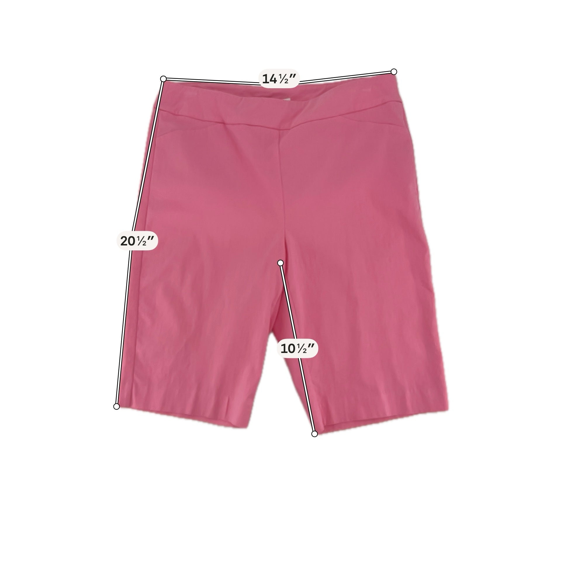 Charter Club Classic Pink Bermuda Shorts Size Medium