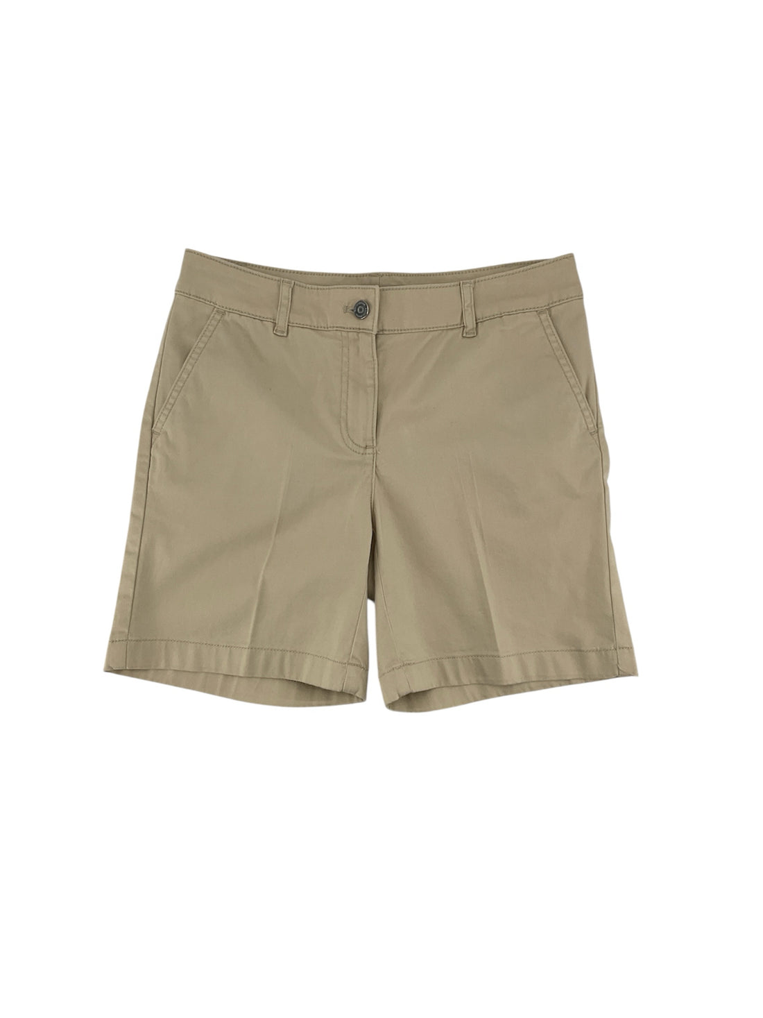 White House Black Market Khaki Shorts The 6-Inch Tailored Chino Shorts Khaki Size 2 NWT - Size 2