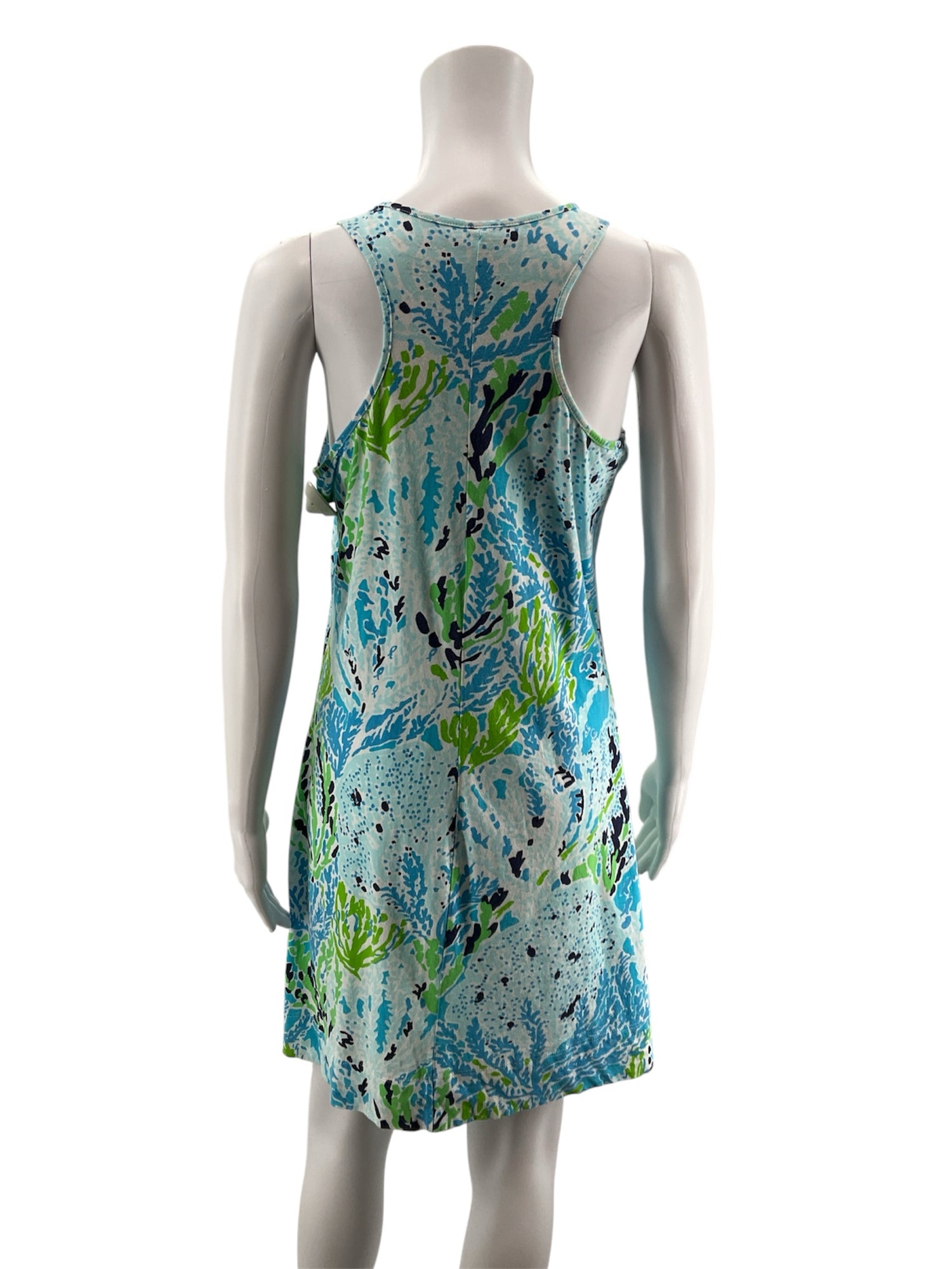 Lilly Pulitzer Green/blue A-Line Marlowe Dress Let&