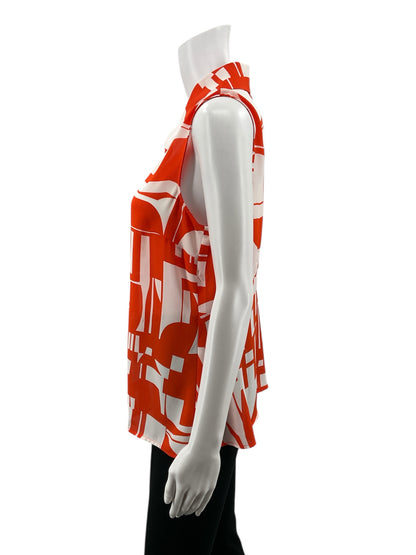 cabi Poppy Top Floral Sleeveless Blouse Size Small - ONLINE ONLY