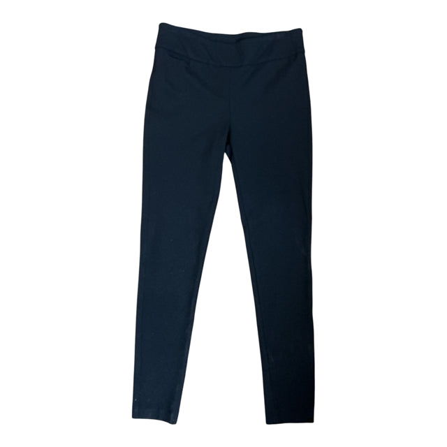 Tommy Hilfiger Black Ponte Knit Leggings Size 4 | Stretch Pull-On Pants