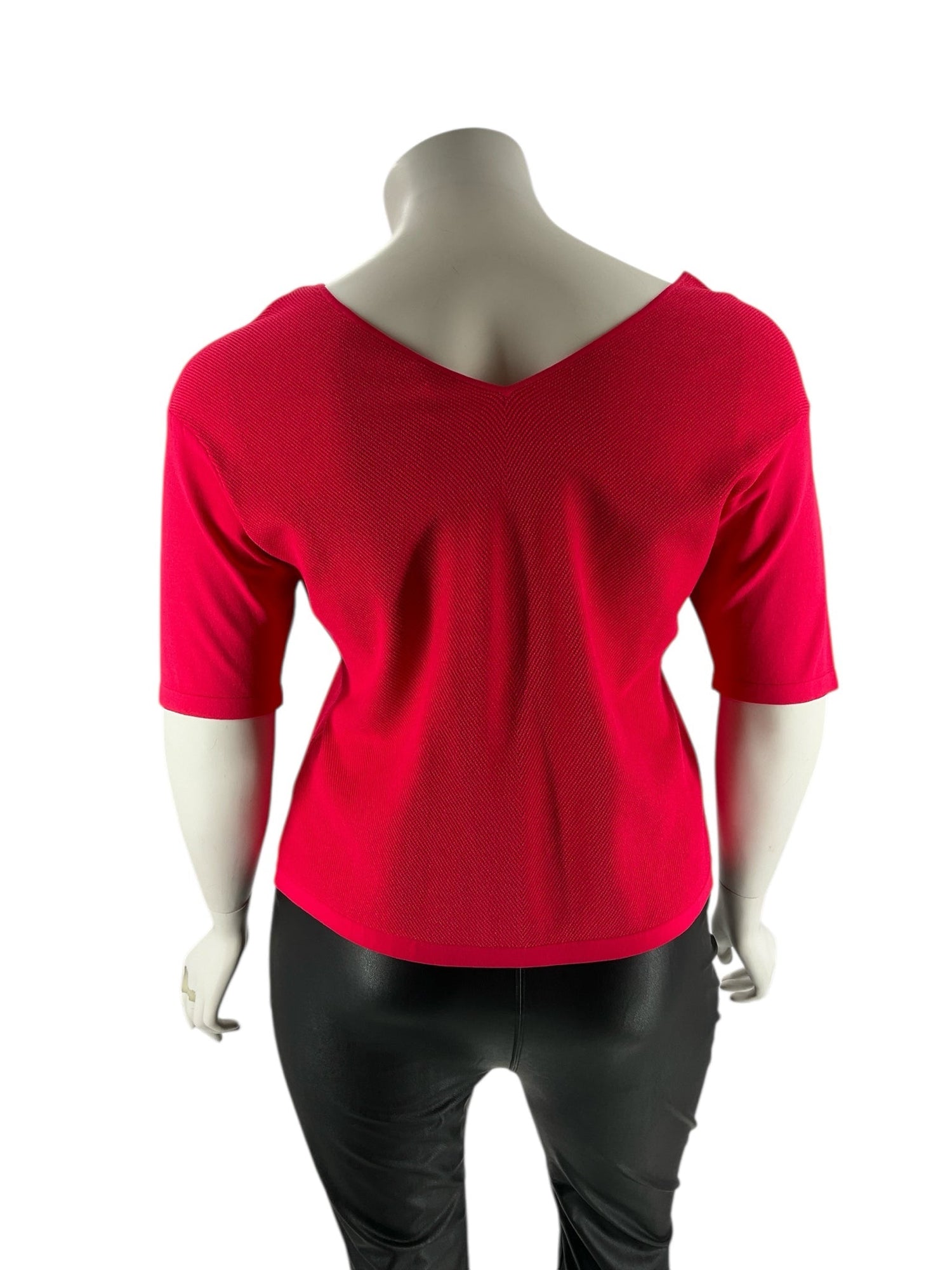 Carlisle Pink Solid Pre-Owned Ladies Casual Top -  Size XXL