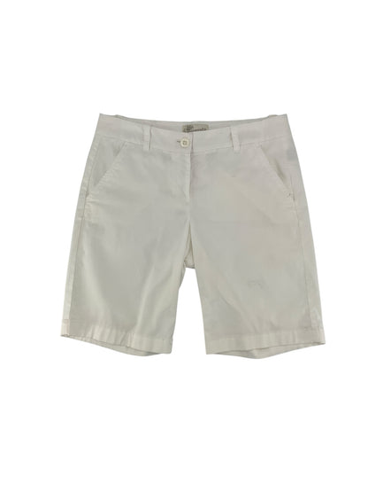 J.Crew White Shorts White Bermuda Chino Shorts Stretch Cotton Twill Size 0 - Size 0