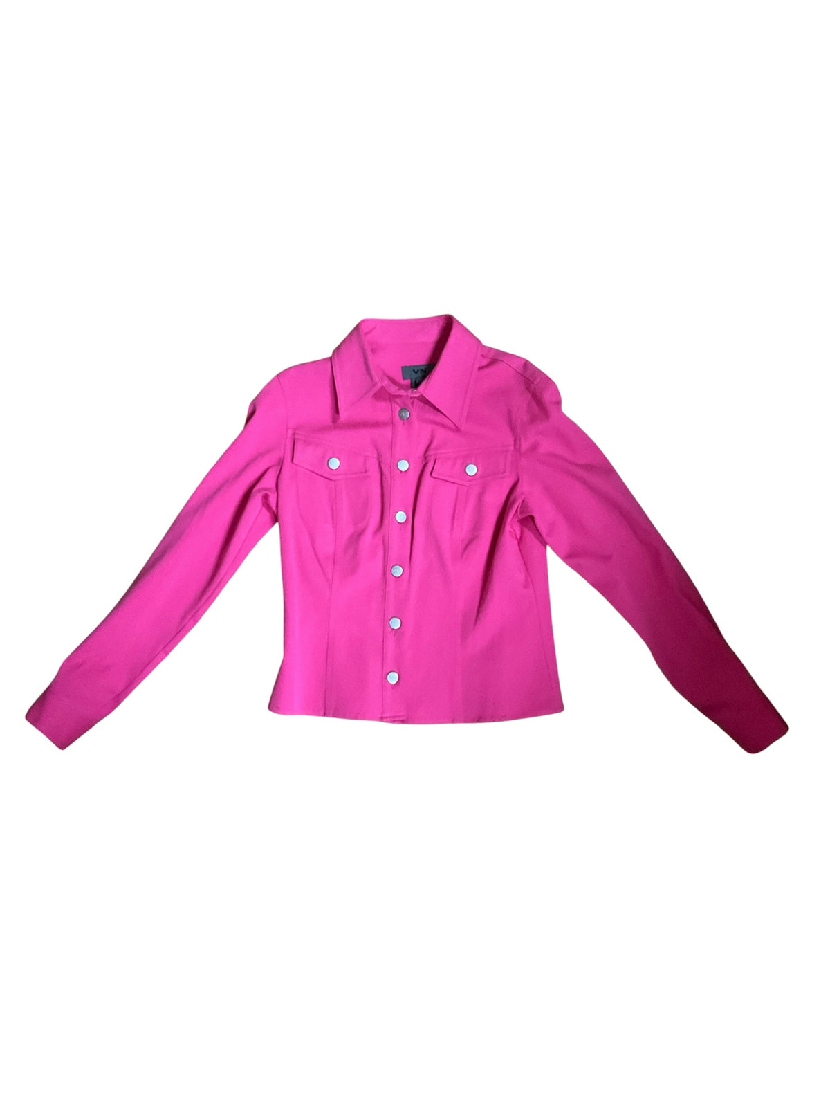 VN Venus Hot Pink Snap-Front Stretch Jacket - Women&