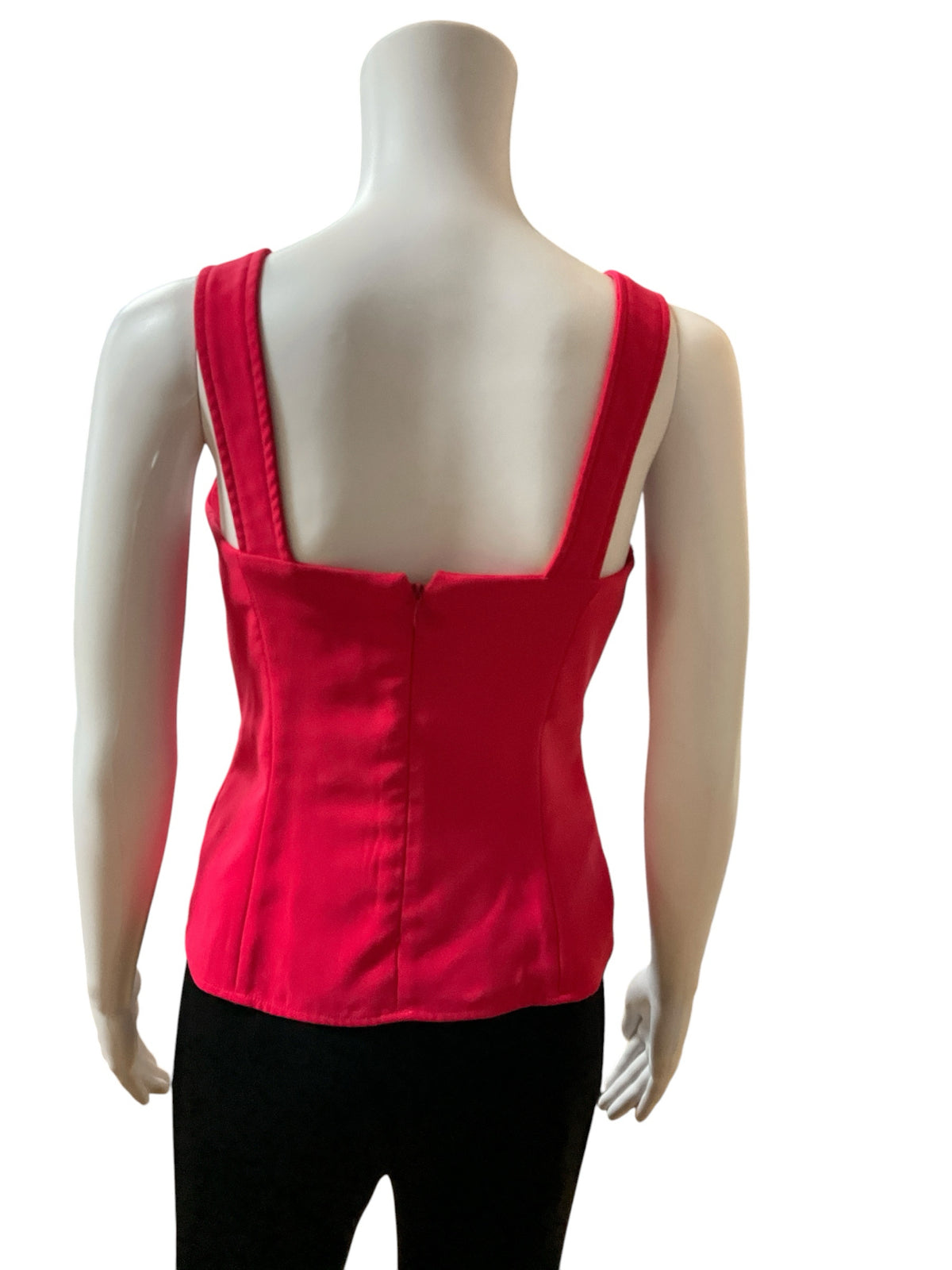 Amanda Uprichard Samba Top Pink Adjustable Strap Tank Small - ONLINE ONLY