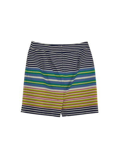 Ann Taylor LOFT Striped Cotton Pencil Skirt Size 4 - ONLINE ONLY