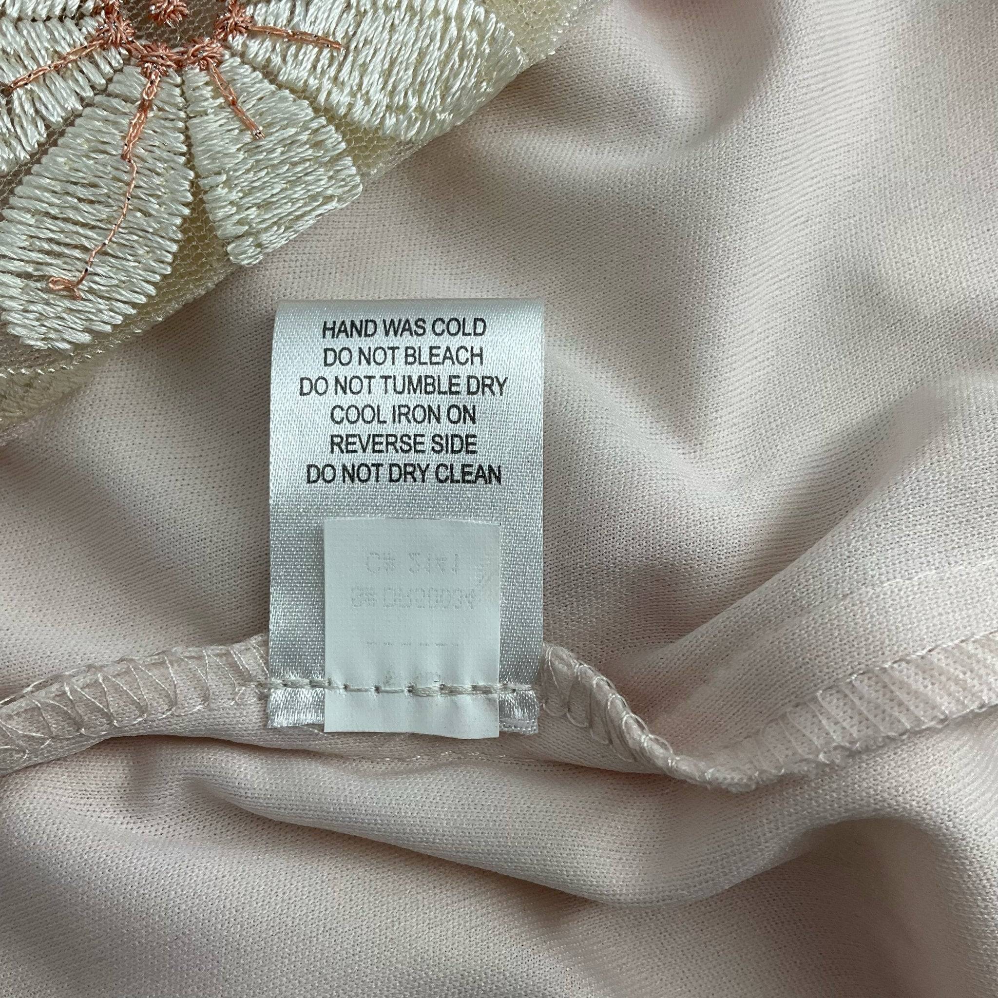 Donna Ricco Peach/Cream Floral Pre-Owned Ladies Dress - Size 10 - Margaret’s Fine Consignment