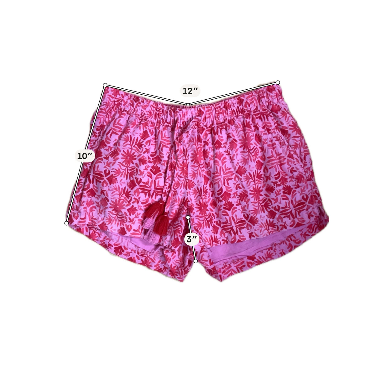 Vineyard Vines Pink Floral Chino Shorts Size Small | Preppy Coastal Style - ONLINE ONLY