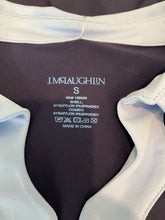 J. McLaughlin navy/blue Short Sleeve Jamey Polo Catalina Cloth Top Navy Blue Size Small - Size S