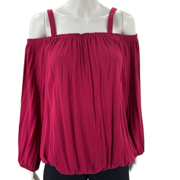 Sanctuary Pink Solid Ladies Pre-Owned Top - Size Medium - Margaret’s Fine Consignment