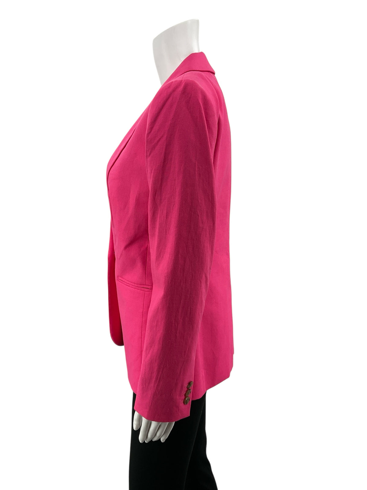 J.Crew Parke Linen-Cotton Blazer Fuchsia Pink NWT Size 4