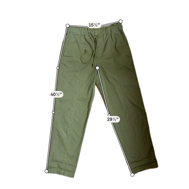 loft Army Green Pants - Downstairs Size M Army Green Solid Pre-Owned Pants - Downstairs - Size M