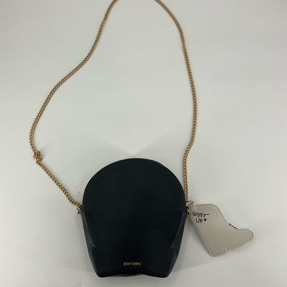 Betsey Johnson Giddy Up Horseshoe Rhinestone Crossbody Bag