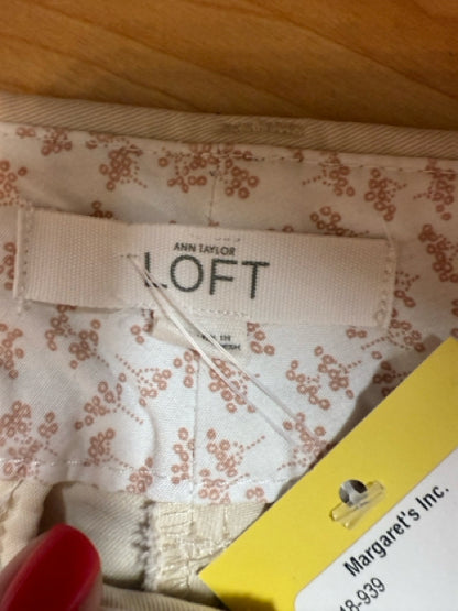 loft ecru Shorts Size 0 ecru Solid Shorts - Size 0
