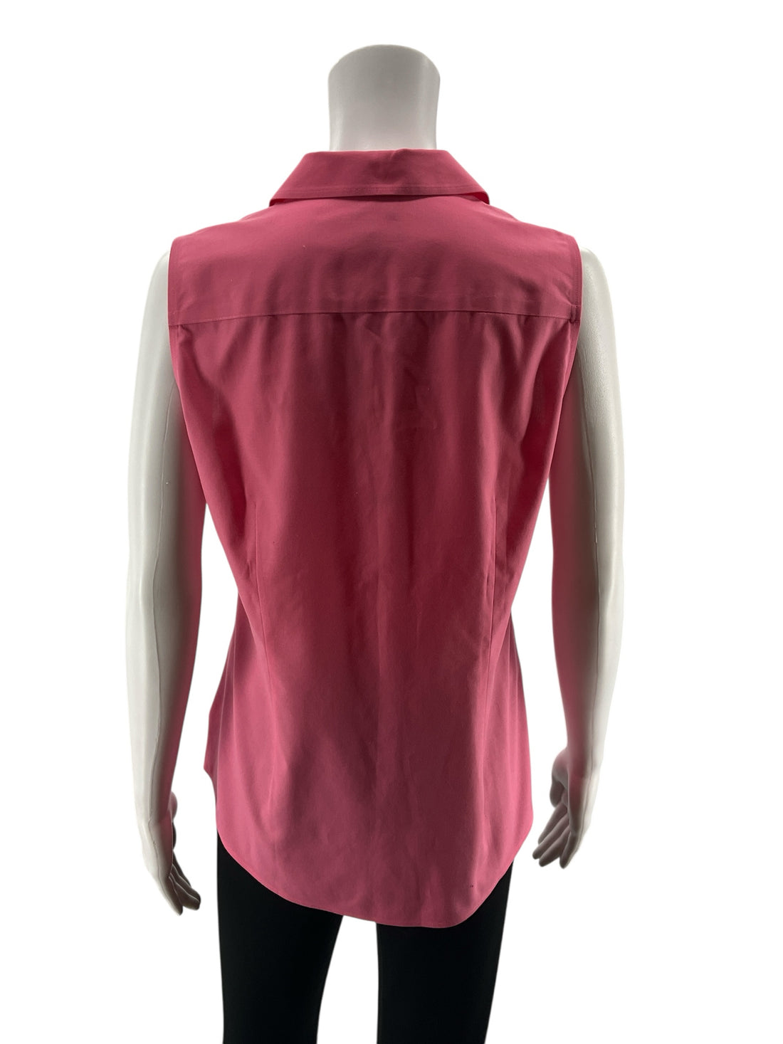 Talbots NWT Non-Iron Sleeveless Perfect Shirt Size 4 Coral Pink
