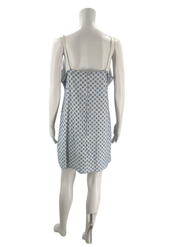 Trixxi Blue/White Florall Ladies Pre-Owned Dress - Size XL - Margaret’s Fine Consignment