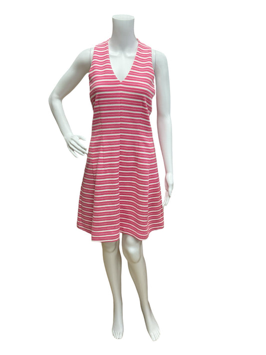 Lilly Pulitzer Size M pink/white Stripe Dress