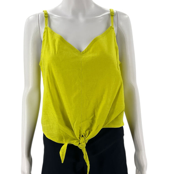 The North Face Yellow Solid Pre-Owned Ladies Top - Size Medium - Margaret’s Fine Consignment