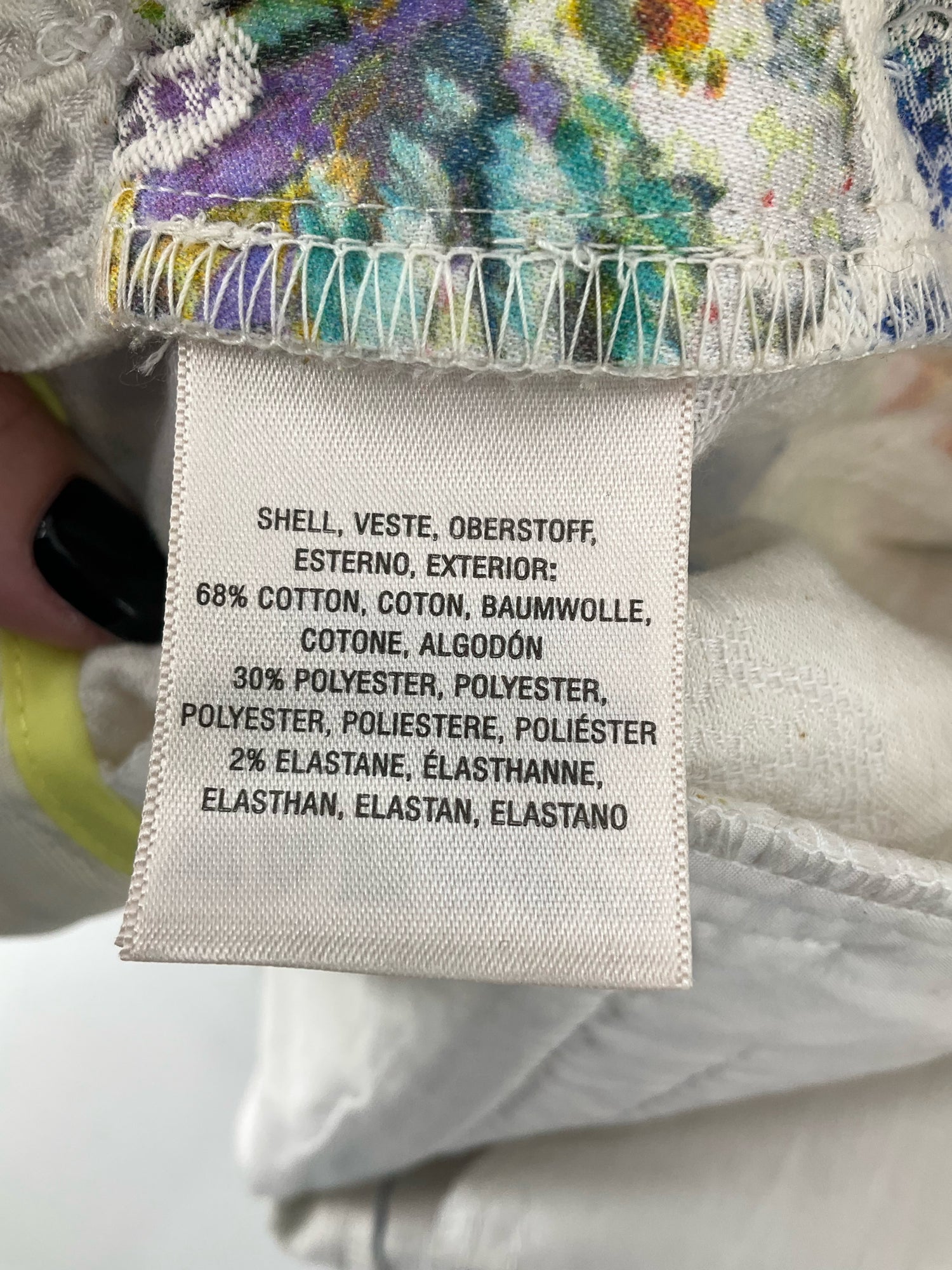 Elevenses Anthropologie Floral Jacquard Tapestry Shorts Womens Size 8