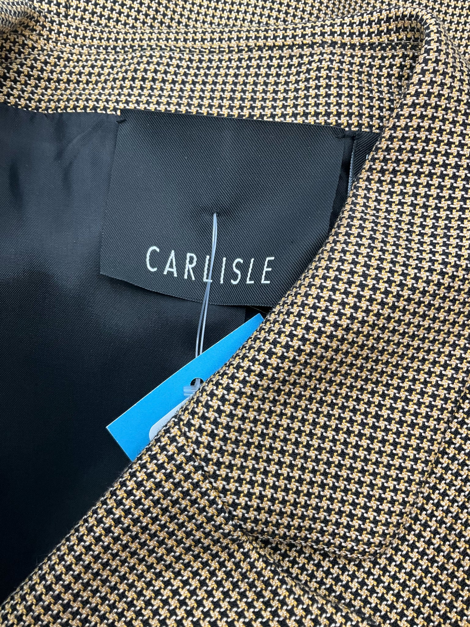 Carlisle Houndstooth Tailored Blazer Jacket | Size 16 | Professional Career Wear - ONLINE ONLY