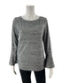 Loft Gray Heathered Pre-Owned Ladies Top - Size Small - Margaret’s Fine Consignment