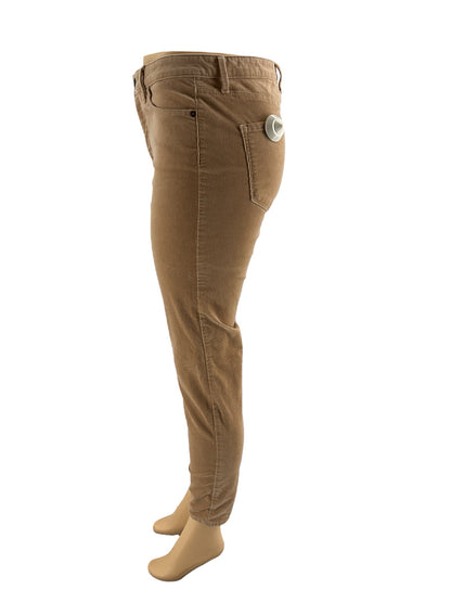 Talbots Tan Corduroy Pre-Owned Ladies Pants - Size 6