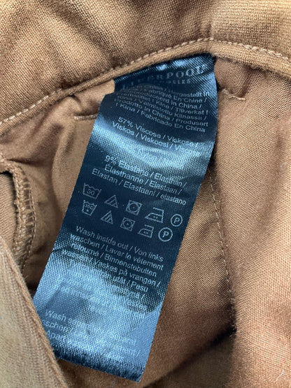 Liverpool Size 8 Camel Solid Pre-Owned Pants Upstairs