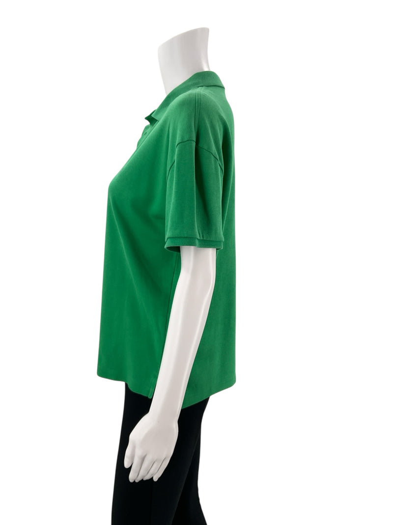 Ralph Lauren Sport Green Solid Pre-Owned Ladies Top - Size Large - Margaret’s Fine Consignment