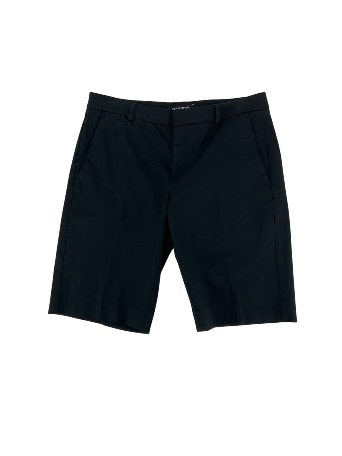 Banana Republic High-Rise Black Chino Shorts NWT Size 2 - ONLINE ONLY