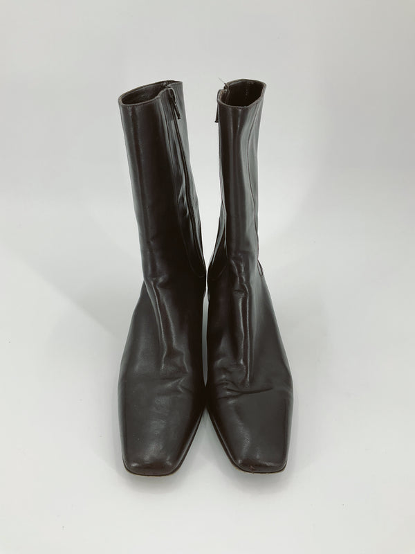 Cole Haan Brown Solid Pre-Owned Ladies Boots - Size 10