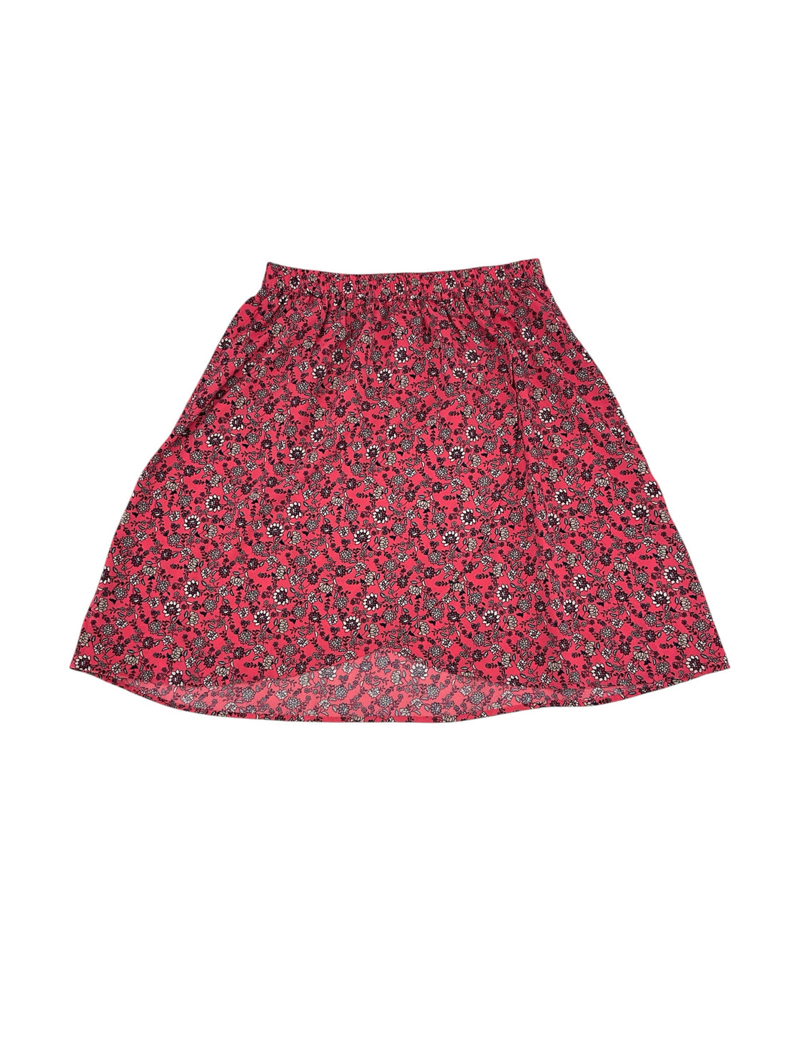 LOFT Outlet Floral Flounce Mini Skirt Pink Navy Size Small NWT - ONLINE ONLY