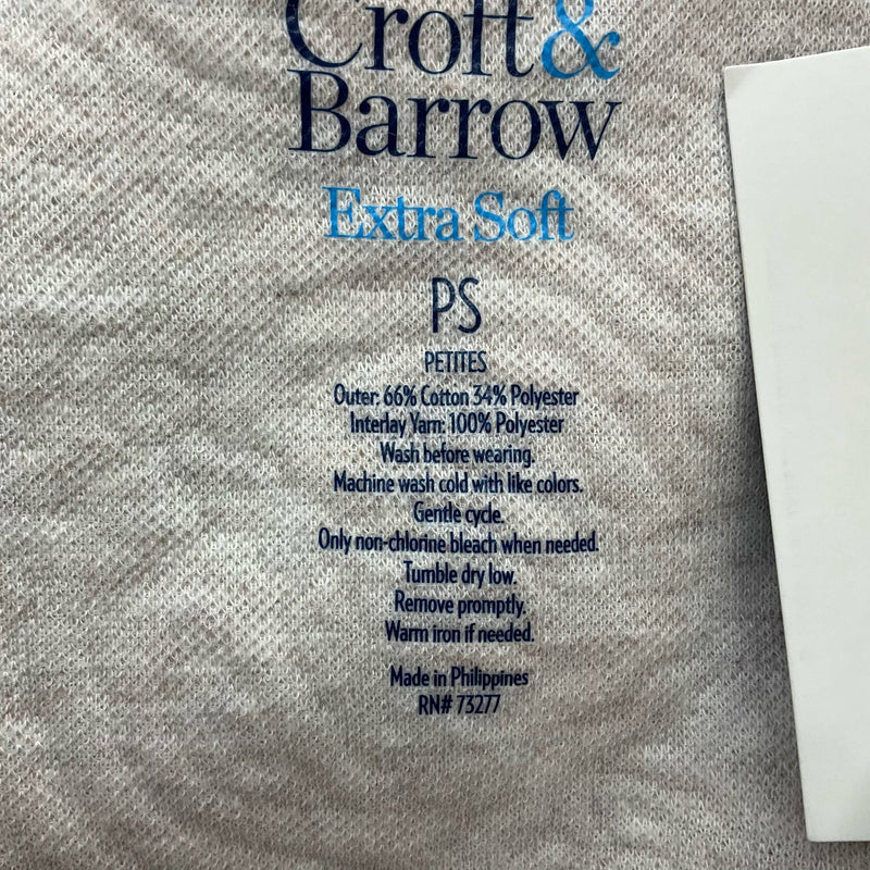 Croft & Barrow Blush Solid Pre-Owned Ladies Top - Size Small Petite - Margaret’s Fine Consignment
