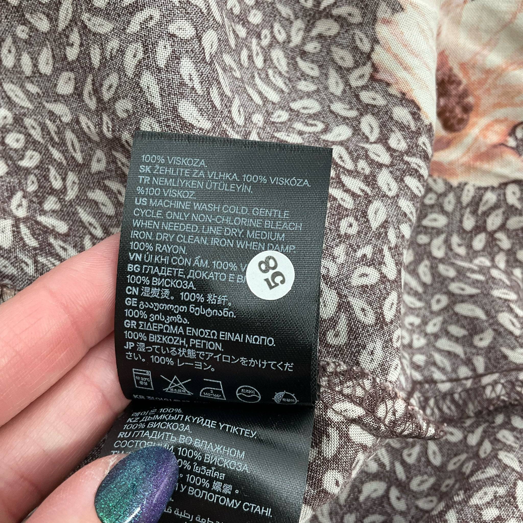 H&amp;M Floral Maxi Dress Size 12 - Margaret’s Fine Consignment