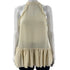 Julie Brown Cream Sheer Pre-Owned Ladies Top - Size 4 - Margaret’s Fine Consignment