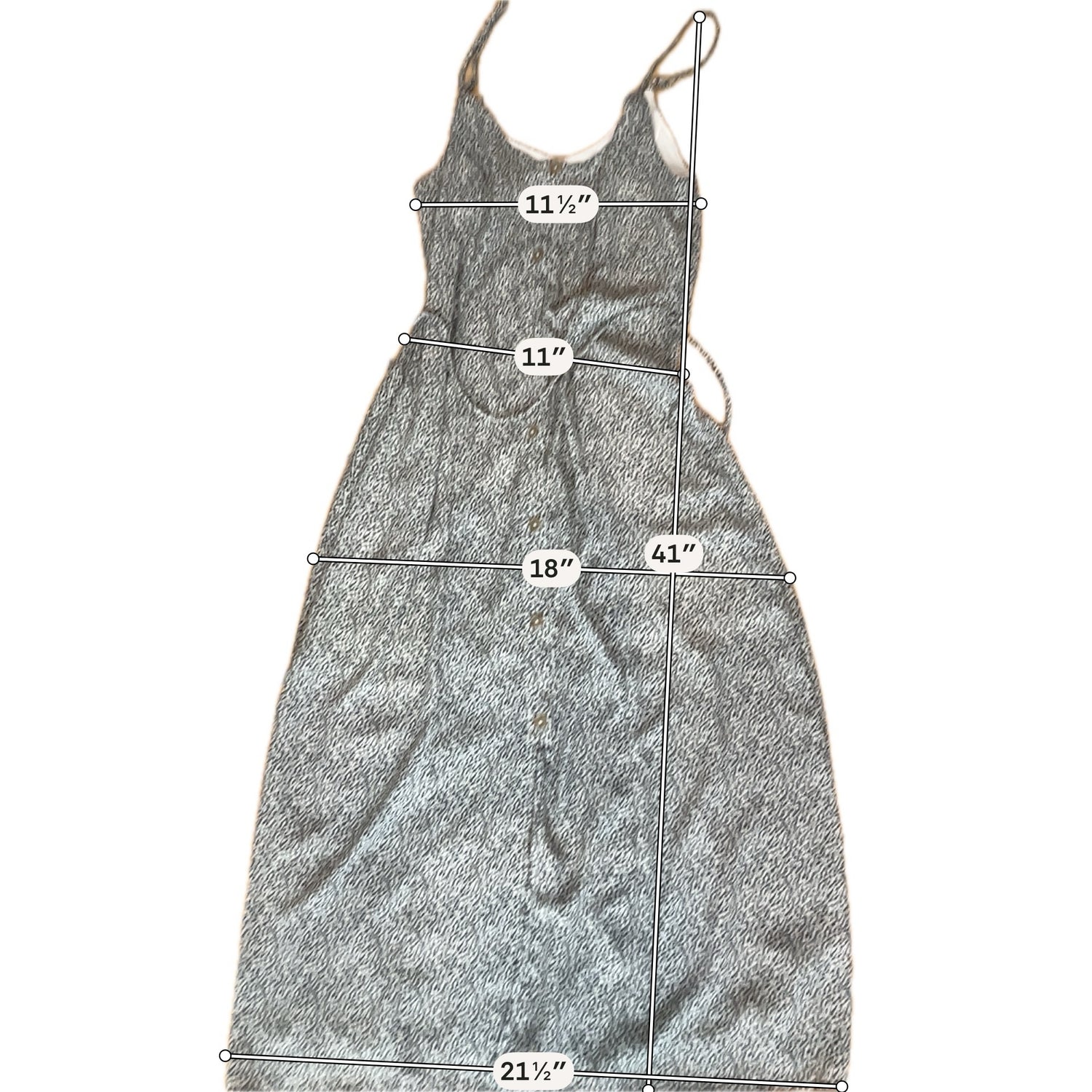 Sienna Sky Cheetah Print Midi Slip Dress Size S | Button Front Tie Waist - ONLINE ONLY