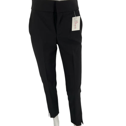 Zara Black Solid Pre-Owned Ladies Pants - Size 2 - Margaret’s Fine Consignment