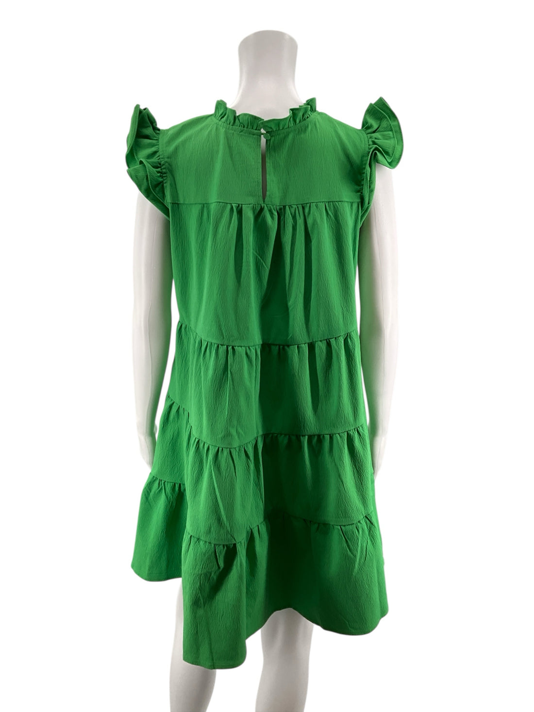 Hudson Gray Green Solid Pre-Owned Ladies New With Tags Dress - Size Small