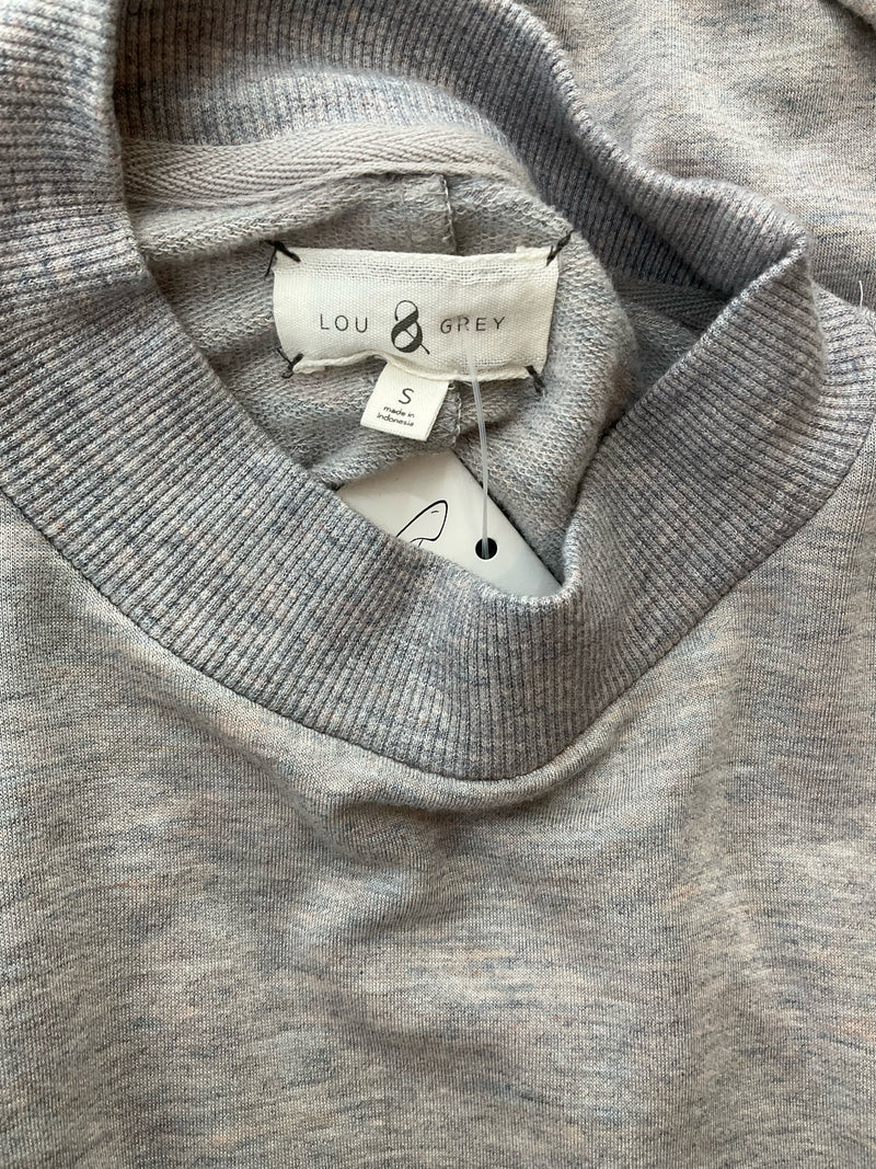 Lou & Gray Gray/Pink/Blue Heathered Pre-Owned Ladies Dress - Size Small