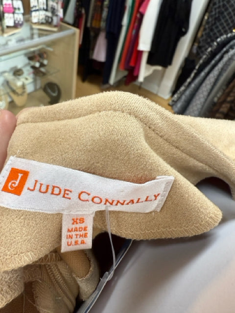Jude Connally Tan Suede Dress – Women’s Size XS - ONLINE ONLY