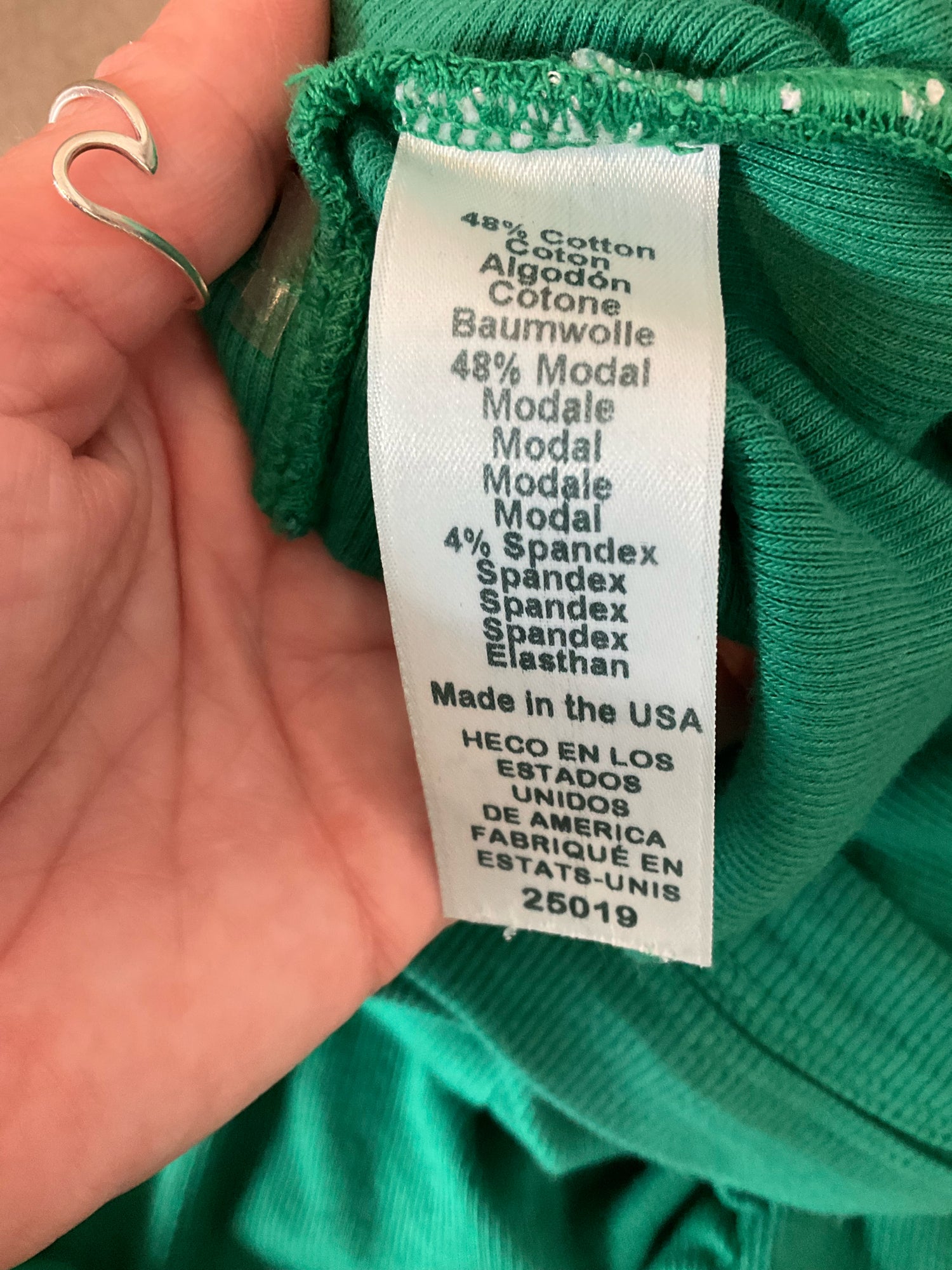 Michael Stars Shiloh Ribbed Sleeveless Maxi Dress Green Size Small