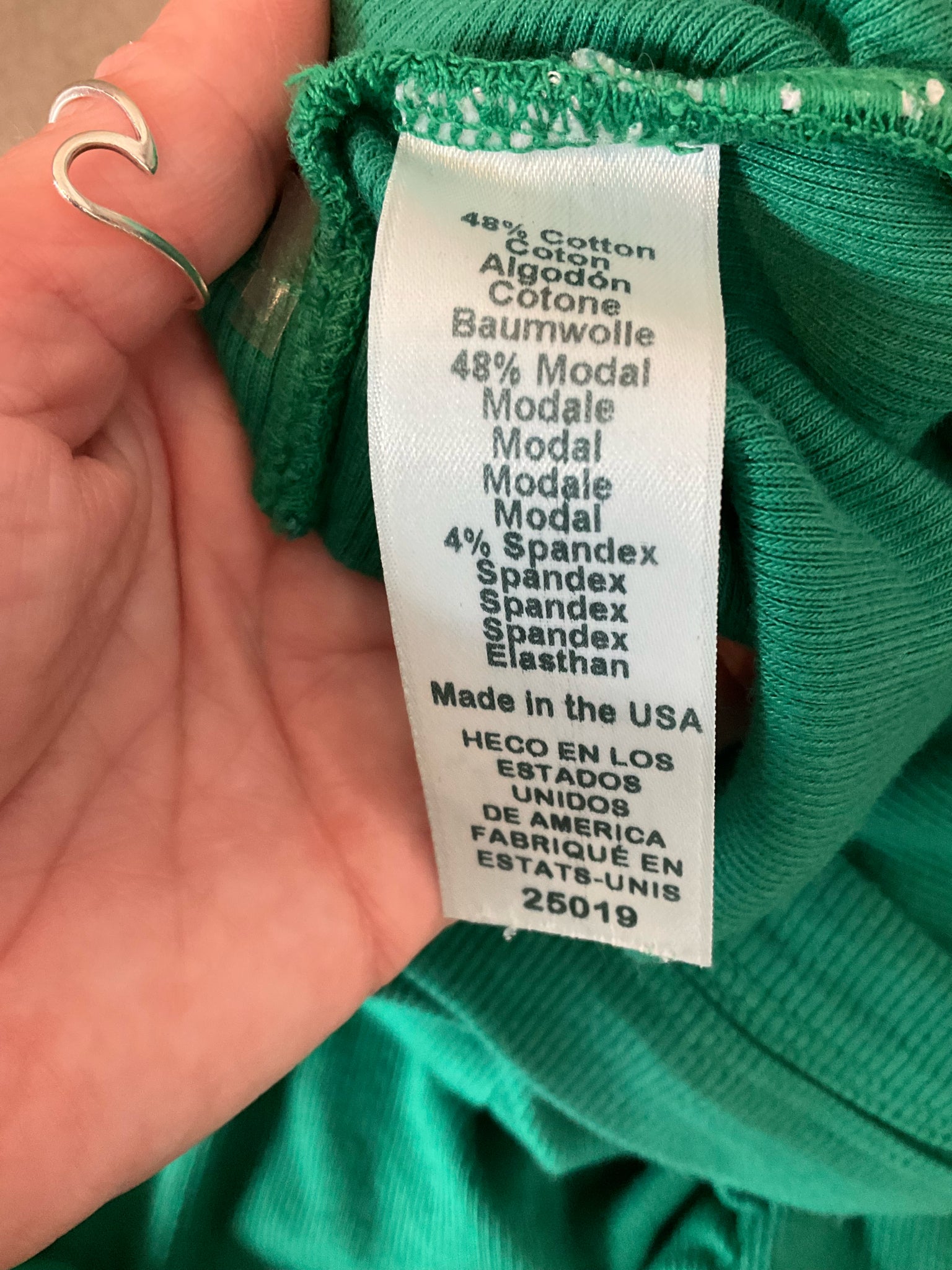 Michael Stars Shiloh Ribbed Sleeveless Maxi Dress Green Size Small