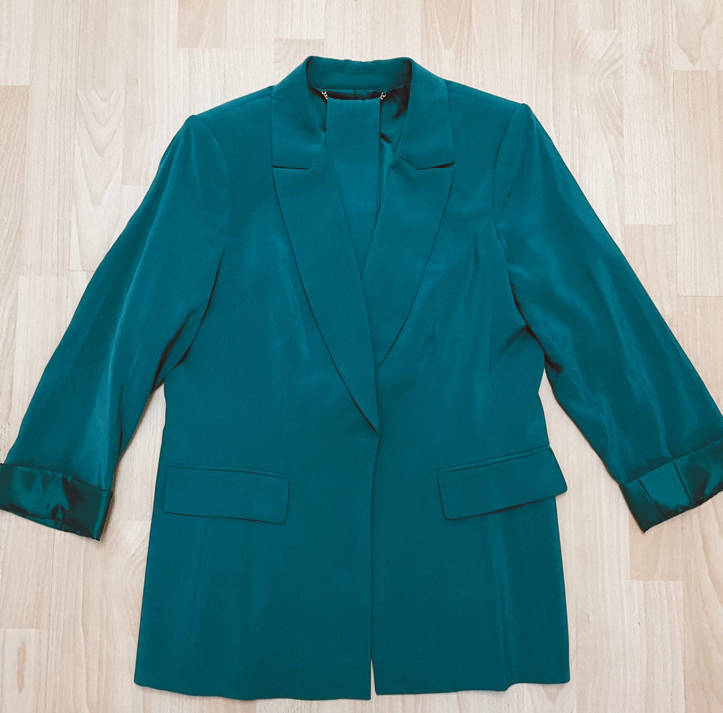 DKNY Size 14 Green Blazer