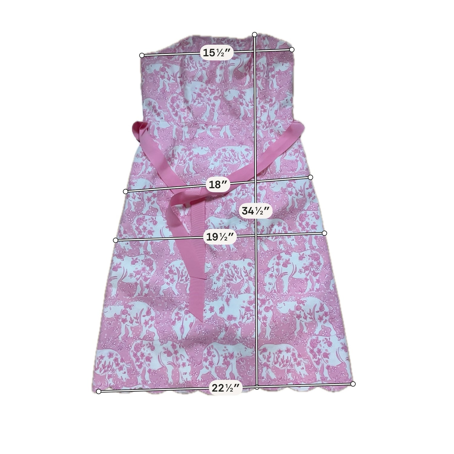 Lilly Pulitzer Delia Strapless Dress First Impression Elephant Print Size 12