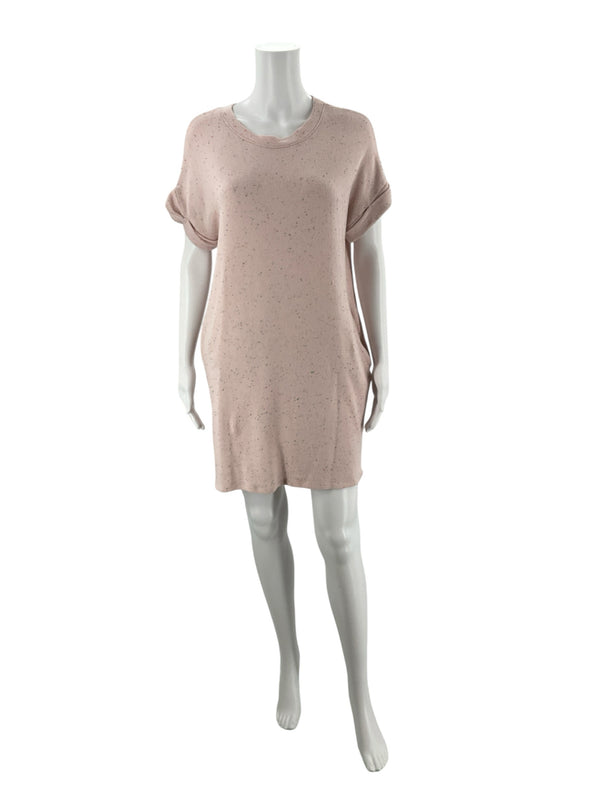 Cherish Pink Speckeled Pre-Owned Ladies Dress - Size Small