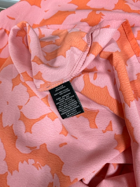 AL STANDARD by Sanctuary Floral Smocked Maxi Sundress Orange Pink Size Large - ONLINE ONLY