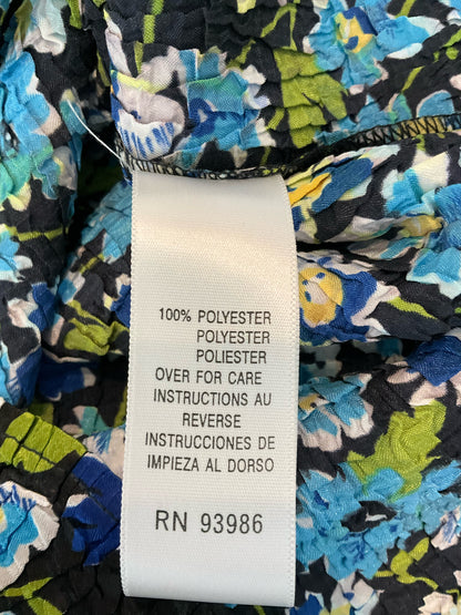 Casual Corner Vintage Casual Corner Smocked Popcorn Floral Tank Top | Y2K Sleeveless Blouse | Size Small