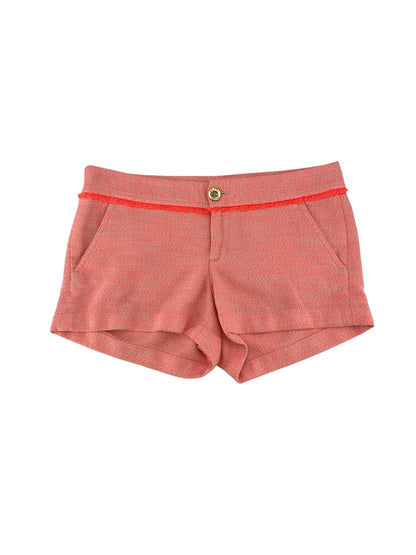 Lily Pulitzer Size 2 orange/ecru Heathered Shorts