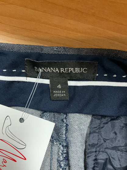 Banana Republic Sloan Fit Cropped Ankle Pants Dark Blue Size 4 - ONLINE ONLY