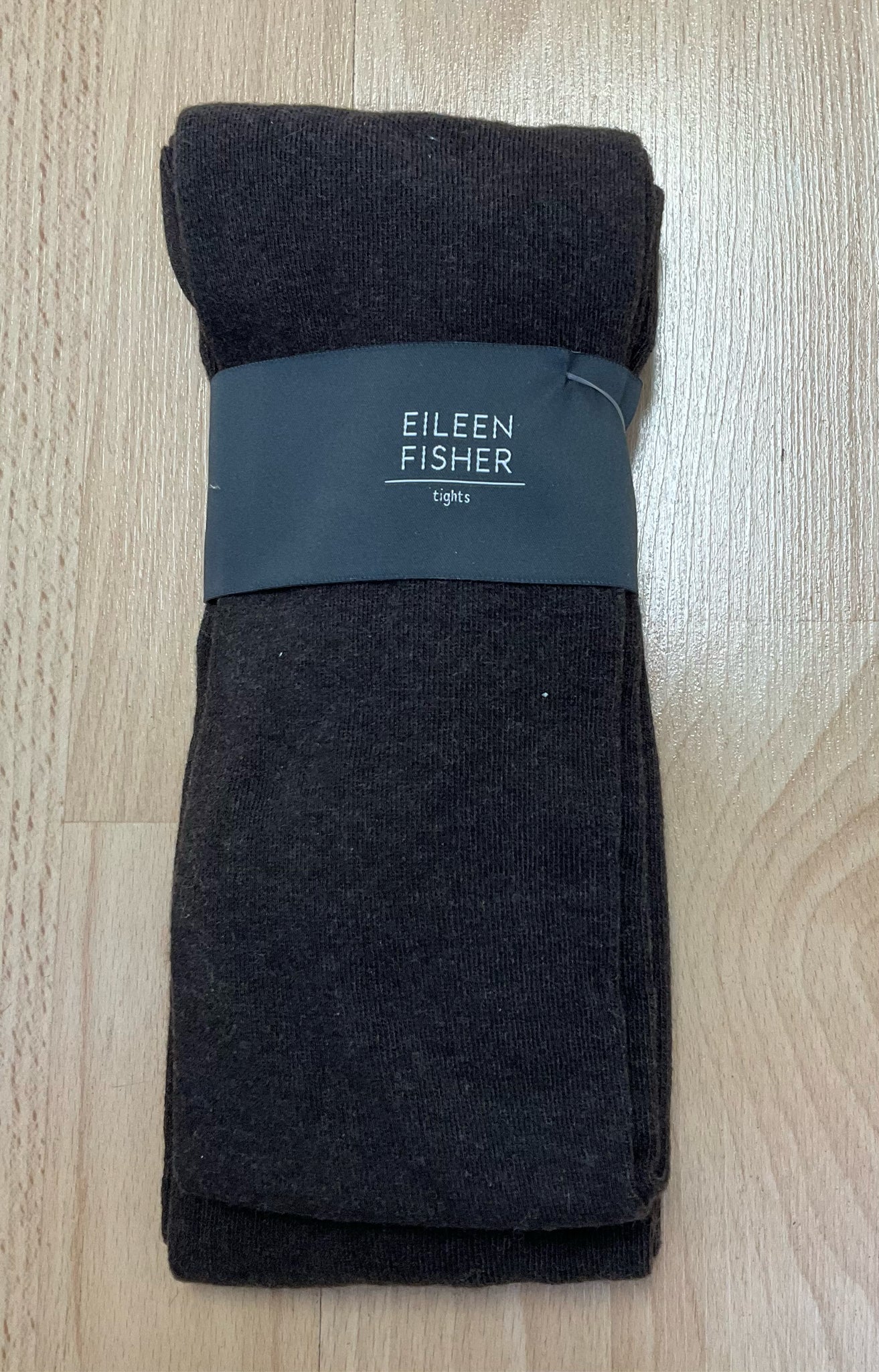 Eileen Fisher Charcoal sweater Tights